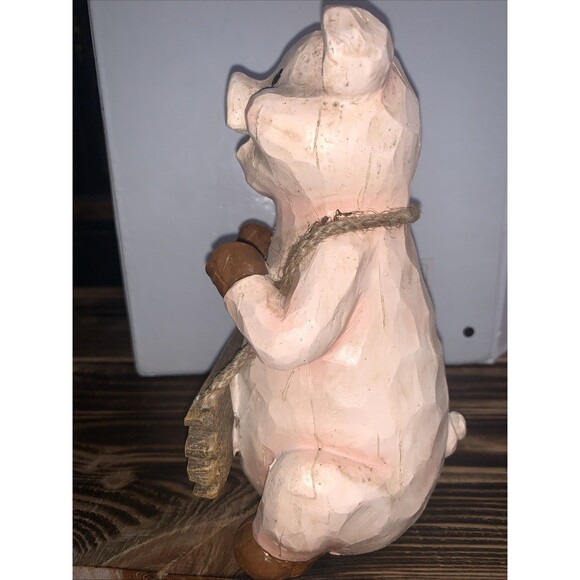 Pig Piggy Welcome Sign Standing Farmhouse Country Decor - Picture 5 of 8